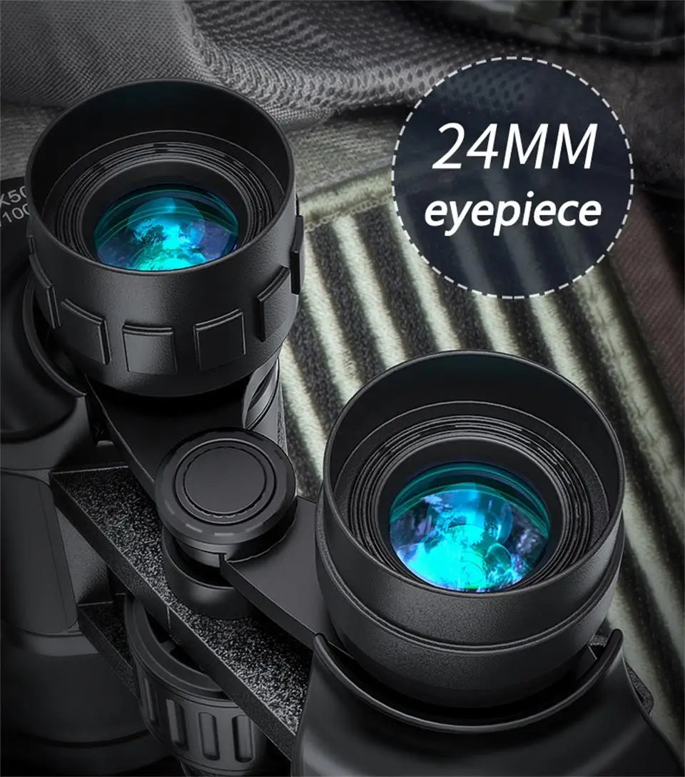 20x50 HD BAK4 Military Binoculars – Long-Range Zoom Telescope for Outdoor Use